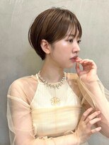 ディモアンド 表参道(Dimo&)&nbsp;xカット//ホワイトグレージュ/レイヤーカット/チェリーブラウン