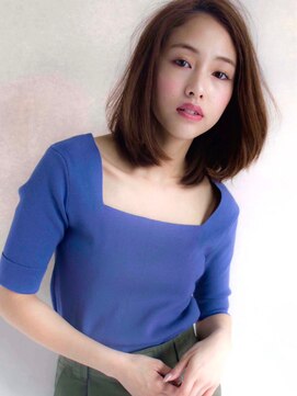 韓国ヘアーハッシュカットレイヤーカットハイライトカラー