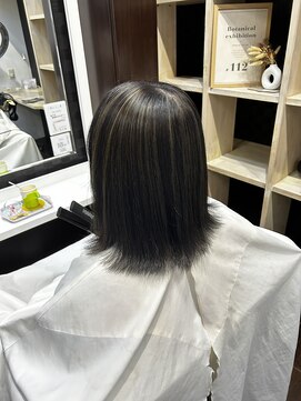 たっぷりハイライトカラー！