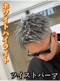MEN’S HAIR/波巻ツイストスパイラル/フェザーパーマ/大阪