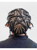 コーンロウ・デザインコーンロー・ブレイズ