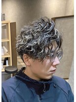 フィッシュヘアー(fish hair)&nbsp;メンズスタイル/メンズパーマ/スパイラル/ハイライト