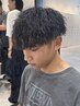 【2回目以降の方】MEN'Sカット＋ツイストorツイストスパイラルパーマ[南堀江]