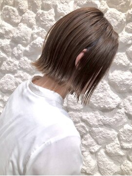 モアナ バイ ヘッドライト 松山(Moana by HEADLIGHT) Moana【松山】#ボブ#切りっぱなしボブ#外はねボブ
