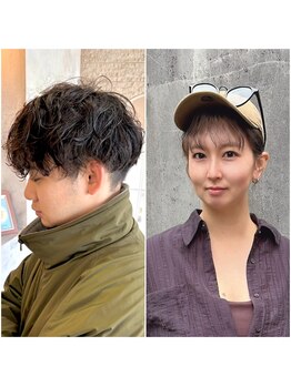 クレールバイケンジ(Claire by KENJE)の写真/MENSパーマ&メンズカット得意!【まなみ】のショートヘアで、新しい自分にアップデート!◎