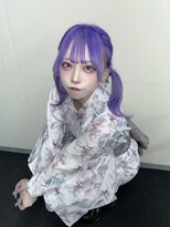 インク 渋谷(INK.)&nbsp;ミルクティーブロンドニュアンスウルフワンホンレイヤー渋谷