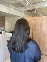 アクアリップル(aqua ripple) 暗めブリーチなし大人可愛いオリーブグレージュ