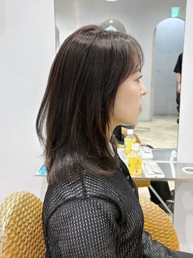 ティエラ 原宿 表参道(Tierra) 【Tierra美侑】ショコラブラウンで落ち着いた艶髪ヘア！