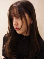 ベル 大手町 日本橋(Belle) 柔らかい顔周りハイレイヤー/暗すぎない地毛風透けグレージュ