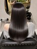 《期間限定/美髪矯正》カット+縮毛矯正 乾かすだけでまとまる髪へ