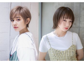 ピズム(PISM)の写真/PISMオリジナル"小顔カット×整体ヘッドスパ"どこからみても綺麗なフォルムと頭皮から美髪に【PISM 銀座】