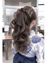 ストゥー(StueW.) パーティーヘアセット37/ヘアアレンジ/ブリーチ/ボブ/レイヤー