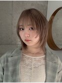 ミルクティーグレージュ