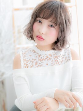 モッズヘア 越谷(mod's hair) ハイトーンハッシュカットボブパーマシャギーボブa