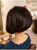 前下がりボブ(スタイリスト西田)
