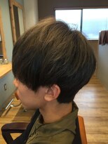 アンプヘア(amphair) カーキマッシュ