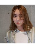 2019summer ピンクベージュ　ロブ　【美容院・溝の口】【oggi】