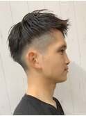 Men's【Team BOSS】王道ツーブロック!再現性の高さと楽なセット