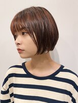 センスヘア(SENSE Hair) ミニマムな丸みショートボブ