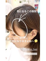 ロミー 本厚木(ROMMY.)&nbsp;骨格補正◎小顔前髪！気になるこめかみの隙間！ROMY.田中