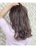 20代30代40代大人可愛いオルチャンヘアミルクティハイトーン