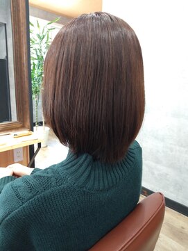 ナチュラル 多賀城駅前店(Natural) 縮毛矯正ケアルーガ ボブ
