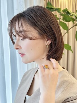 カルナ バイ エルモ(calna by ELMO) タッセルボブ 韓国ボブ 内巻きボブ