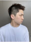 YS STILE.束感ショート.波巻き.ハイライト.マッシュパーマ63