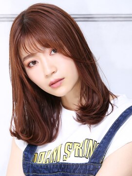 クラッチムク 博多口(CLUTCH muk.) 大人可愛い小顔カット美髪ツヤ髪斜めバング小顔レイヤーA3