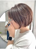 ショートボブ/似合わせカット/30代40代【Ruufus】