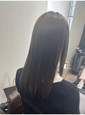 黒髪/ボブルフ/縮毛矯正/ワンレン/髪質改善トリートメント