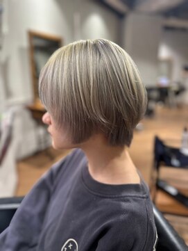 ビス リアン 川口店(Vis lien) 20代30代ダブルカラーブリーチ立体感グラデーション透明感