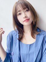 外ハネくびれミディ♪［髪質改善/池袋&目白&大塚］