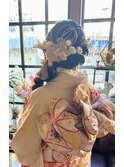 サイド編みおろし