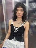 キジ(KIJI)&nbsp;ショートバング/フェイスレイヤー/スパイラルパーマ/パーマ