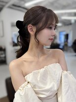 ハピネス 梅田茶屋町店(HAPPINESS)&nbsp;韓国風/レイヤーカット/顔周り/顔まわり/髪質改善/ベージュ