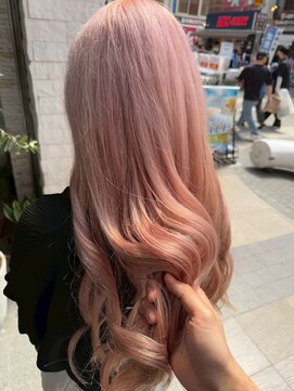 アース 熊本下通店(HAIR & MAKE EARTH) ホワイトピンク