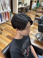 イエローコーン 金沢文庫店(YELLOW CORN) センターパート/韓国ヘア/ニュアンスパーマ/メンズヘア