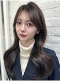 ［岩井style］20代30代40代韓国レイヤー/韓国ヘア/前髪顔まわり