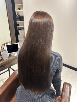 ソリス(Solis) アッシュブラウン×髪質改善トリートメント