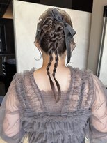 フィオーレ ヘアデザイン(FIORE hair design)&nbsp;ヘアアレンジ タイト カチモリ 韓国ヘア