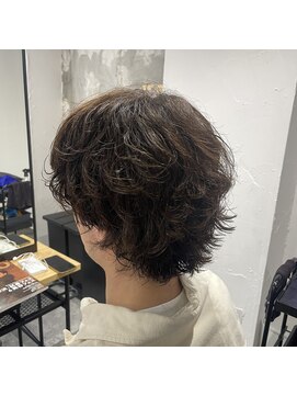 マハロ 自由が丘店(MAhalo) 【　メンズ　】　シャドウパーマ