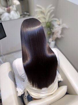 髪質改善/髪質改善カラー/チェリーブラウン