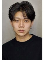 ロンドアンメゾン 原宿(Lond un Maison.)&nbsp;men's/顔周り/ニュアンスパーマ/黒染め/韓国/ダウンパーマ