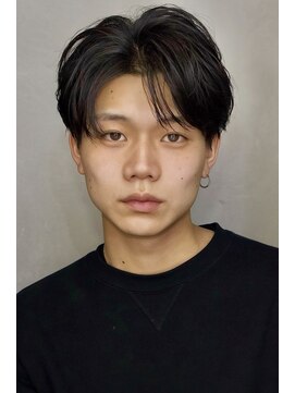 ロンドアンメゾン 原宿(Lond un Maison.) men's/顔周り/ニュアンスパーマ/黒染め/韓国/ダウンパーマ