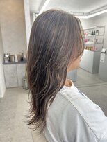 ヌードルバイコア(noodle by CoRe.gn)&nbsp;【大人カラー】透明感白髪ぼかしハイライト