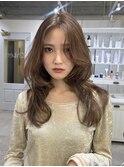 ブリーチなし ベージュ 髪質改善 レイヤー 福岡美容室