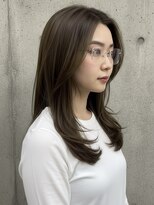 エイチ ウルフカット 大阪梅田(811)&nbsp;フェイスフレーミングルーツカラー天使の羽バングネオウルフボブ