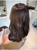 ブラウンカラー　透明感カラー　春カラー　ナチュラルカラー