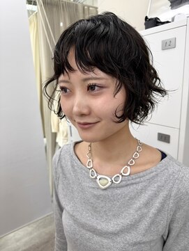 アルテヘアー(arte HAIR) 無造作パーマ×ショートボブ